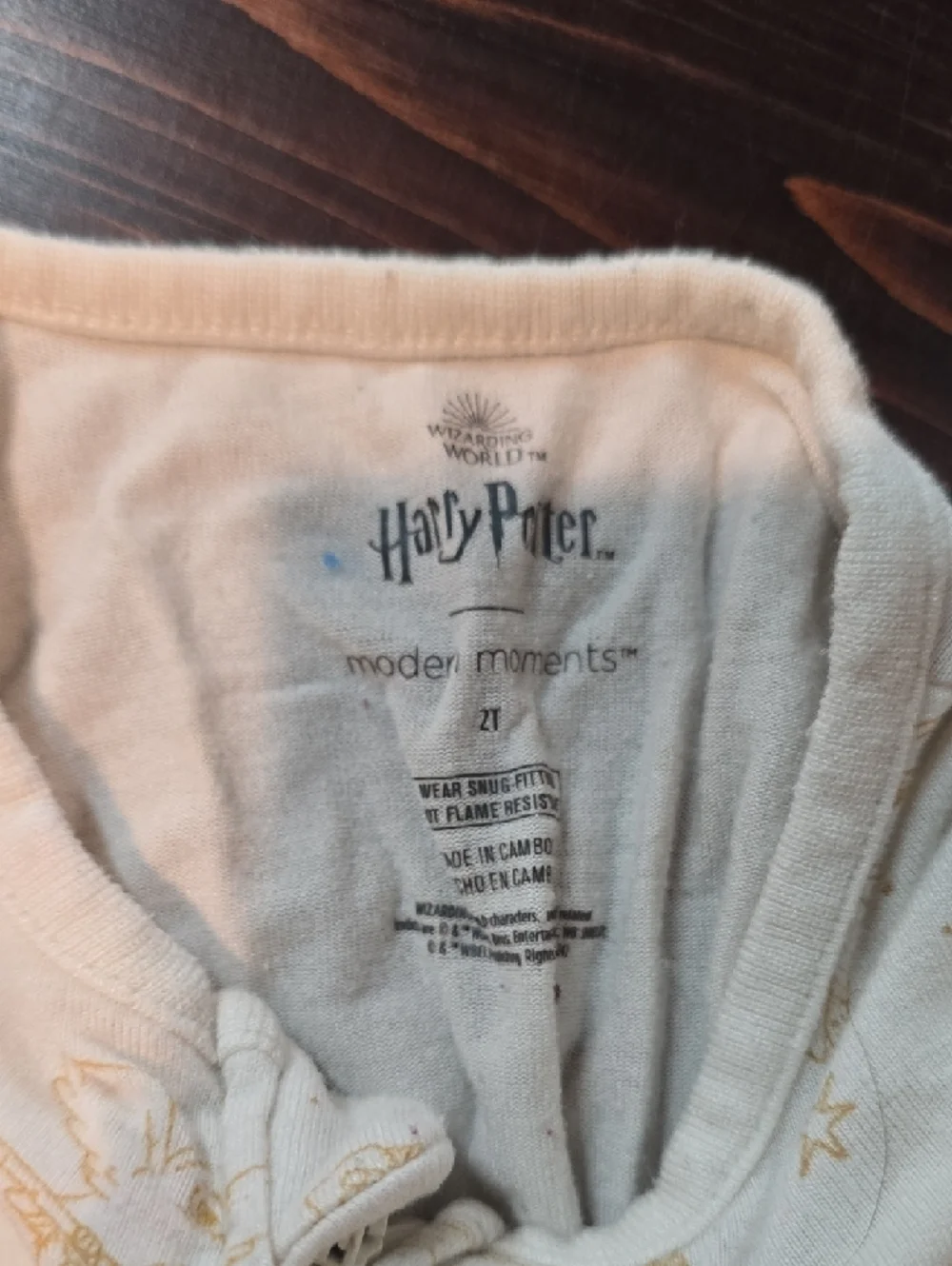 Harry Potter x Modern Moments Hedwig Sleeper - Size 2T